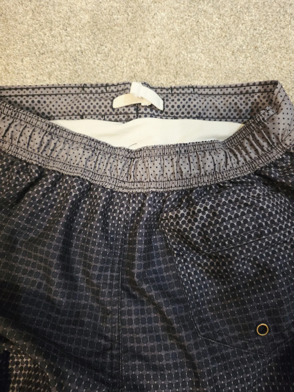 Body Glove Black and Aqua Athletic Swim Shorts Boys 10/12